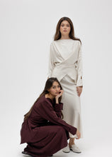 Load image into Gallery viewer, Silk skirt set