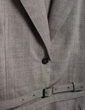 Load image into Gallery viewer, Belted linen blazer