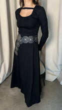 Load image into Gallery viewer, maxi cotton dress with belt