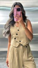 Load image into Gallery viewer, button vest set