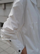 Load image into Gallery viewer, Over sized flared sleeve shirt