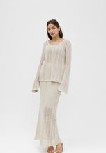 Load image into Gallery viewer, 3 piece mesh knit summer set