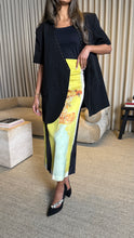 Load image into Gallery viewer, Silk skirt and oversized blazer set