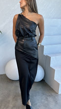 Load image into Gallery viewer, leather one shoulder top