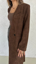 Load image into Gallery viewer, winter textured long blazer