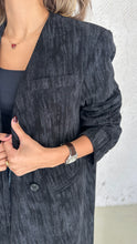 Load image into Gallery viewer, winter textured long blazer