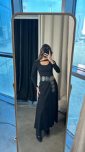 Load image into Gallery viewer, maxi cotton dress with belt