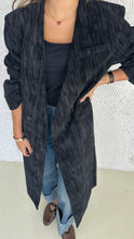 Load image into Gallery viewer, winter textured long blazer