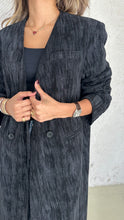 Load image into Gallery viewer, winter textured long blazer