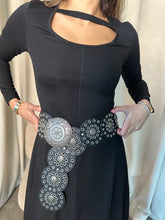 Load image into Gallery viewer, maxi cotton dress with belt