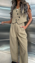 Load image into Gallery viewer, button vest set