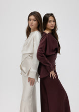 Load image into Gallery viewer, Silk skirt set