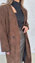 Load image into Gallery viewer, winter textured long blazer