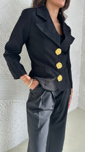 Load image into Gallery viewer, Gold detail blazer