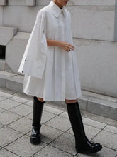 Load image into Gallery viewer, Over sized flared sleeve shirt