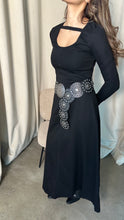 Load image into Gallery viewer, maxi cotton dress with belt