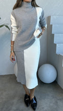 Load image into Gallery viewer, contrast skirt set