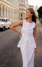 Load image into Gallery viewer, 2 piece linen set