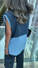 Load image into Gallery viewer, over sized padded vest/shirt