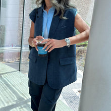 Load image into Gallery viewer, over sized padded vest/shirt