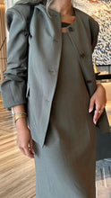 Load image into Gallery viewer, maxi dress with blazer set