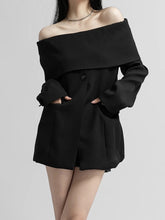 Load image into Gallery viewer, Off shoulder blazer