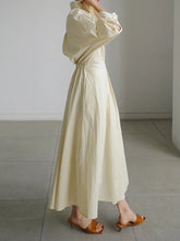 Load image into Gallery viewer, Fitted wrap dress - length 51"