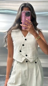 button vest set