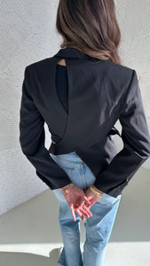 Cut out blazer