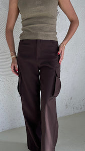 Chocolate brown pants