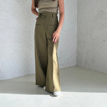 Load image into Gallery viewer, High waist wide leg pants
