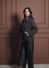 Load image into Gallery viewer, Wool bomber jacket
