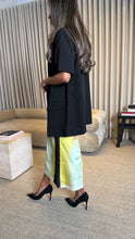 Load image into Gallery viewer, Silk skirt and oversized blazer set
