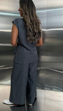 Load image into Gallery viewer, pencil grey wrap pant set
