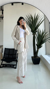 2 piece summer blazer set