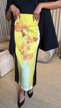 Load image into Gallery viewer, Silk skirt and oversized blazer set
