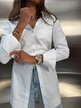 Load image into Gallery viewer, white waisted shirt
