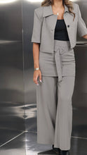 Load image into Gallery viewer, 2 piece suit with wrap skirt
