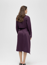 Load image into Gallery viewer, silk blend skirt set
