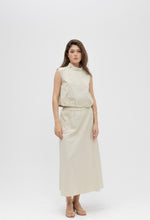 Load image into Gallery viewer, Light denim skirt set
