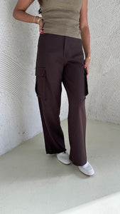 Chocolate brown pants