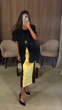 Load image into Gallery viewer, Silk skirt and oversized blazer set

