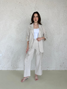 2 piece summer blazer set