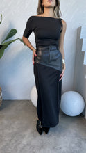 Load image into Gallery viewer, maxi leather skirt
