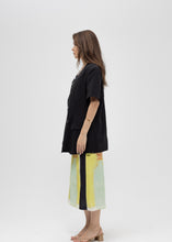 Load image into Gallery viewer, Silk skirt and oversized blazer set
