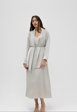 Load image into Gallery viewer, silk 2 piece dress
