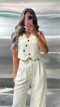 Load image into Gallery viewer, button vest set
