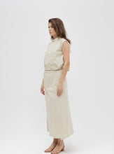Load image into Gallery viewer, Light denim skirt set
