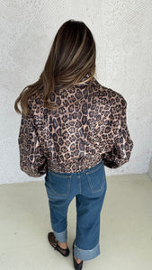 light leopard jacket