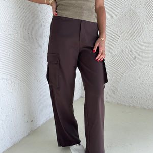 Chocolate brown pants